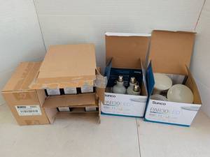 lot 4236 image: EiKO 6W LED Bulbs 3000K Dimmable LEDP-6WMR16830-DIM and more
