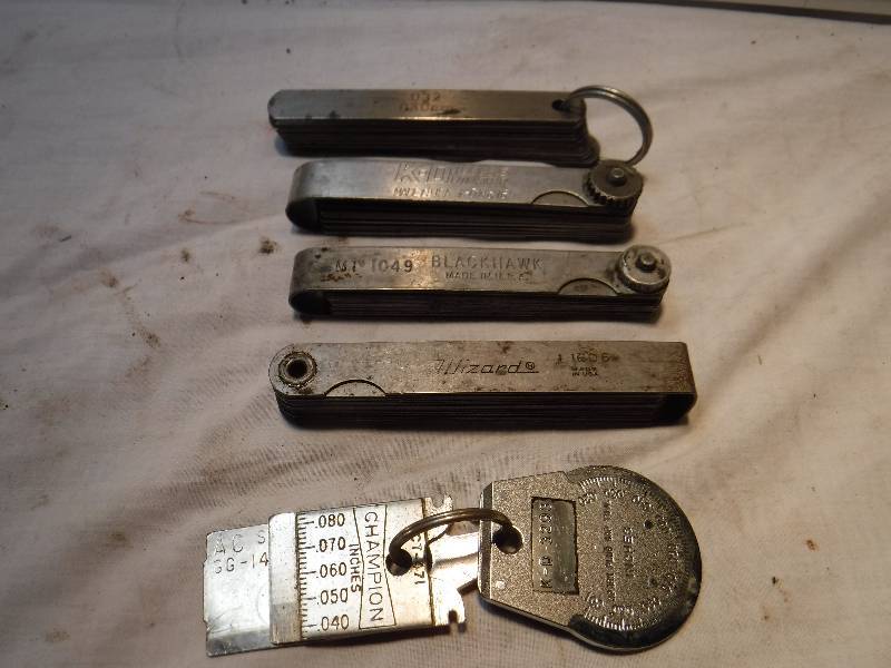 lot 1060 image: gapper feeler gauges