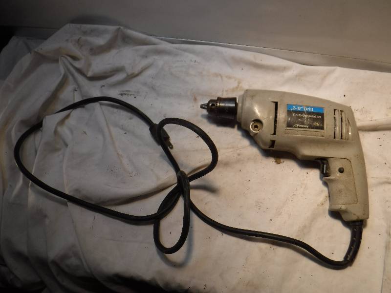 lot 1125 image: JC Penny Double insulated 38 drill