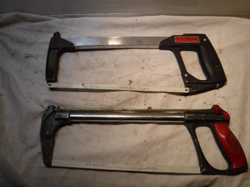 lot 1127 image: 2 craftsman hand saws