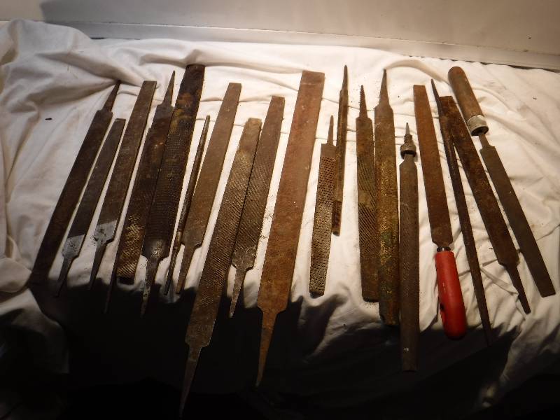 lot 1153 image: lot of files and rasps