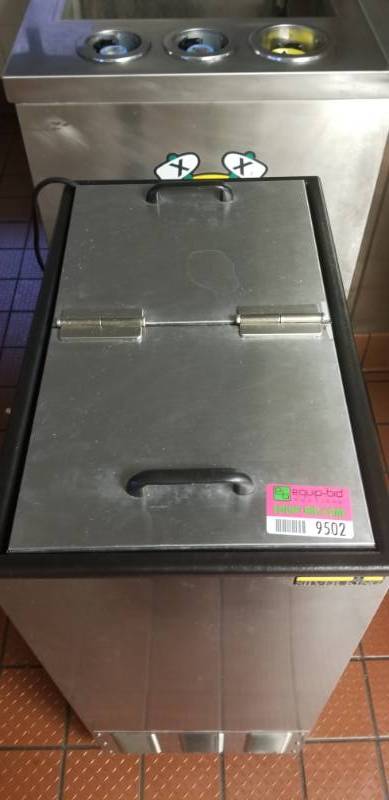lot 9502 image: Silver King Ice Cream Dipping Cabinet
