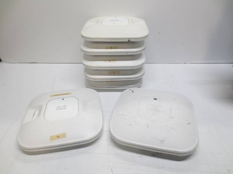 lot 1212 image: Lot of 7 cisco aironet dual band access point