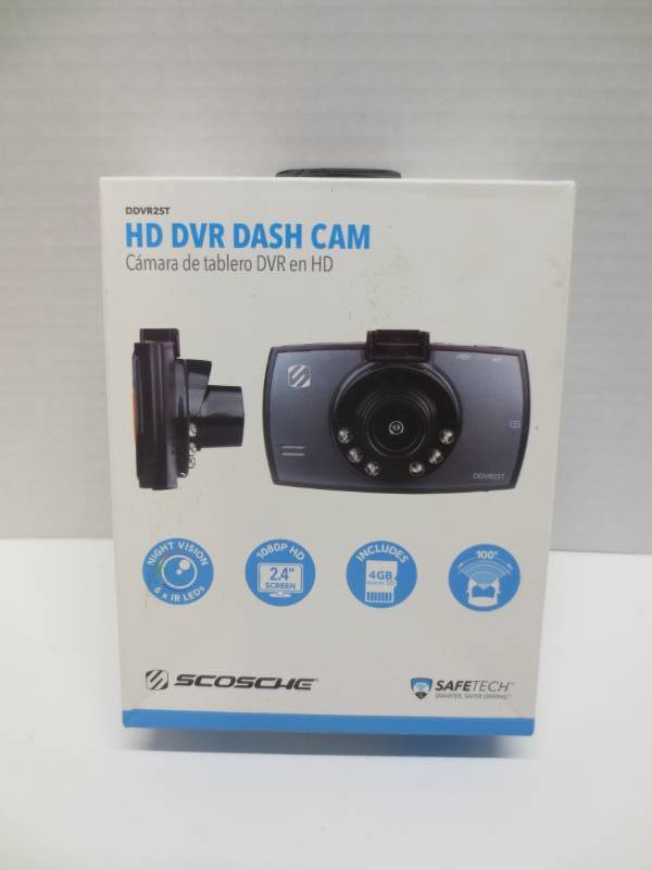 lot 1019 image: Scosche HD DVR Dash Cam