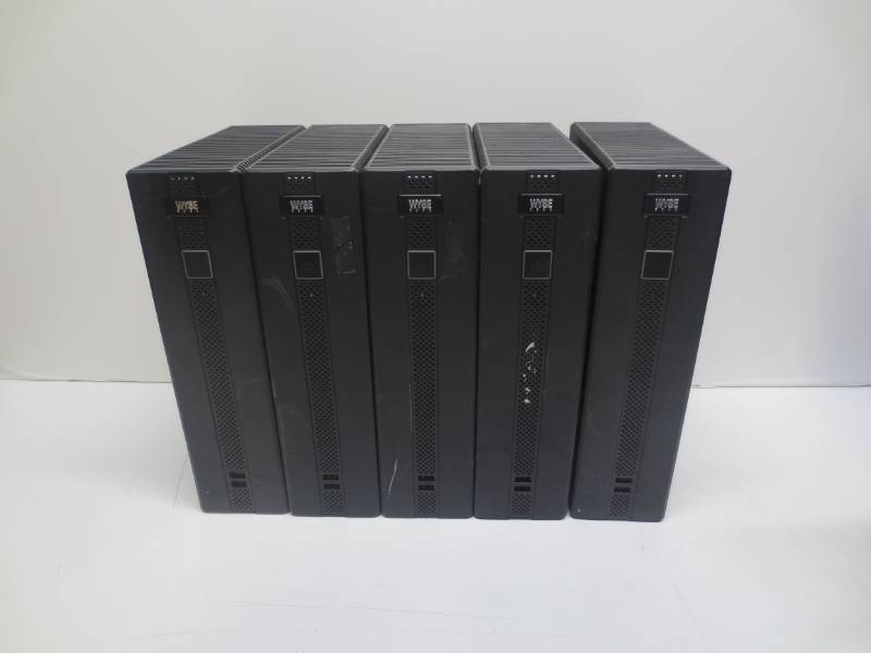 lot 1197 image: Lot of 5 wyse R90LE thin client