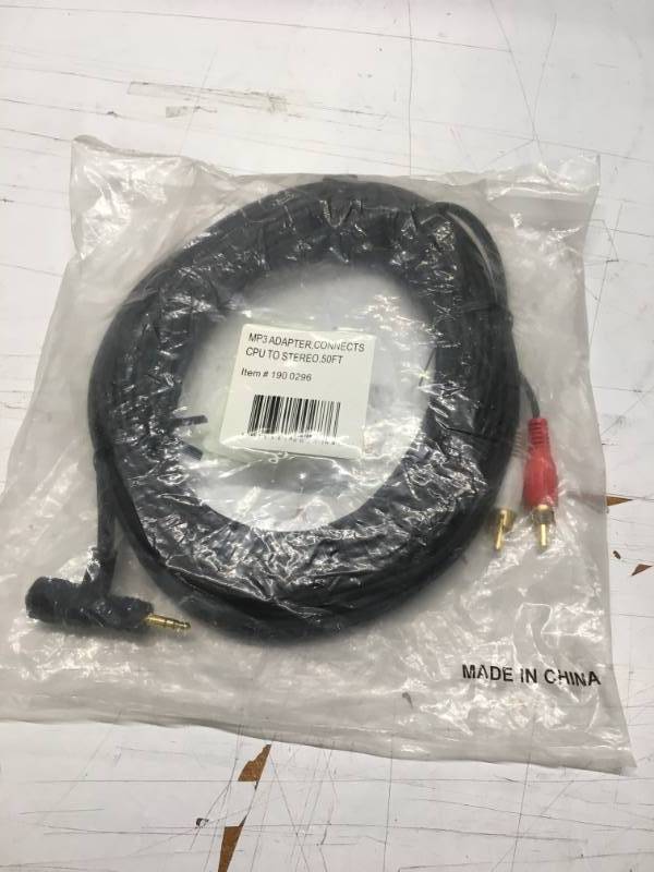 lot 1087 image: MP3 adapter connects CPU to Stereo 50FT