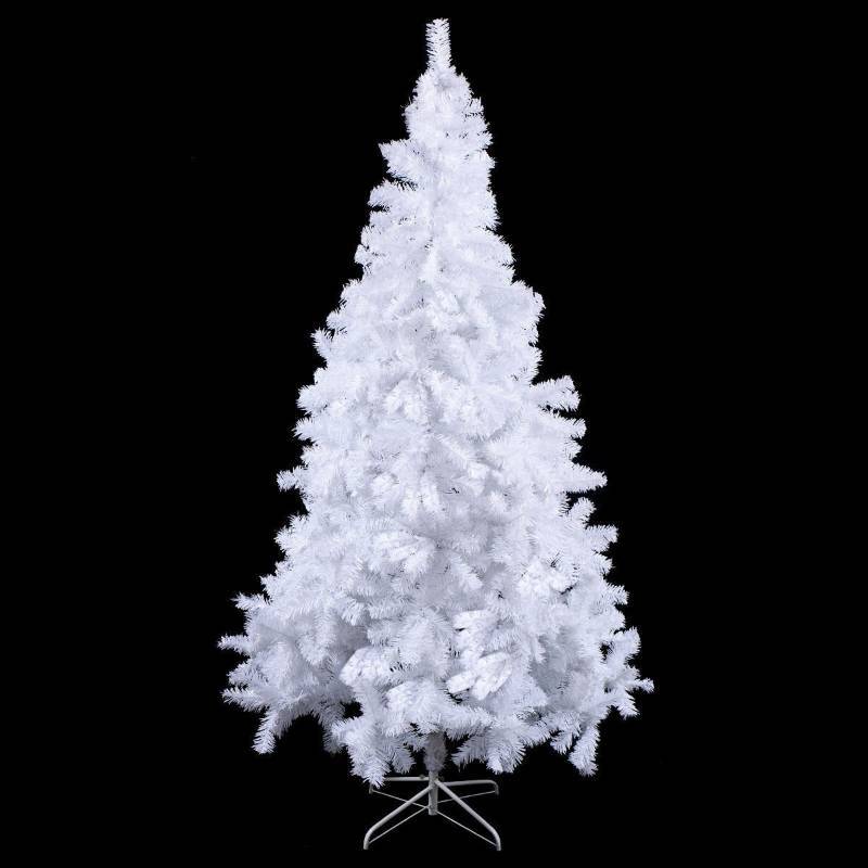 lot 9 image: Costway White Christmas Tree
