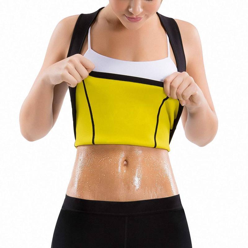 lot 93 image: 5 Hot Shapes Cami Hot Belly Fat Burn Sauna Shirts