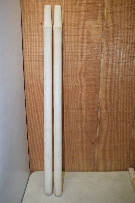lot 49 image: 2 Replacement Handles for Sledgehammer