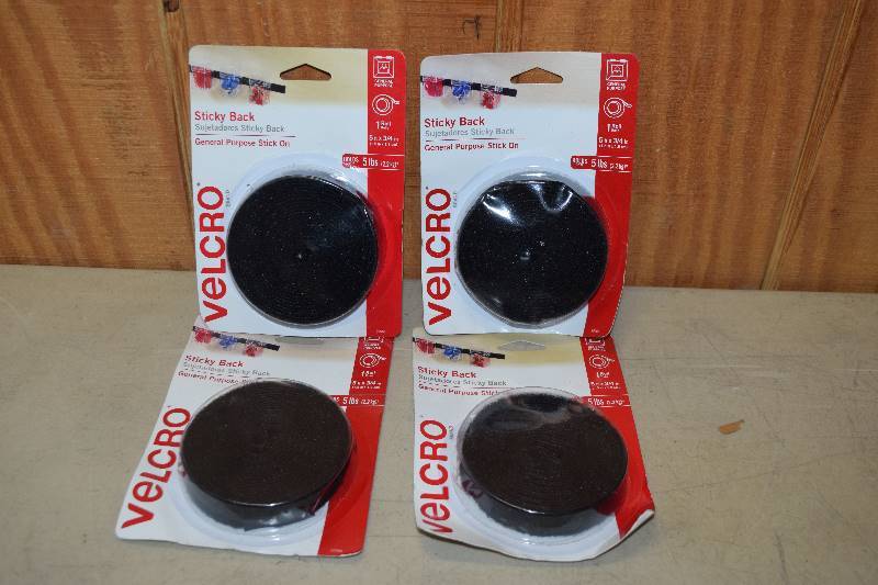 lot 78 image: 4 Rolls Sticky Back Velcro