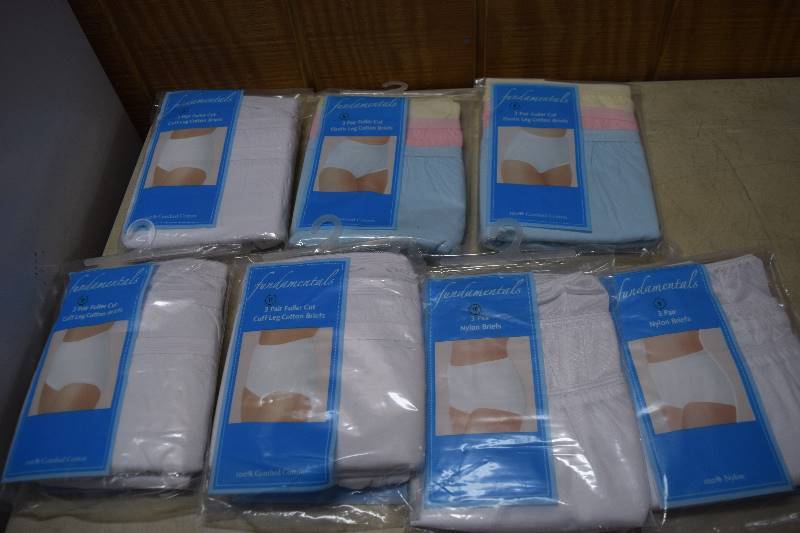 lot 159 image: 21 Pair Fundamentals Briefs