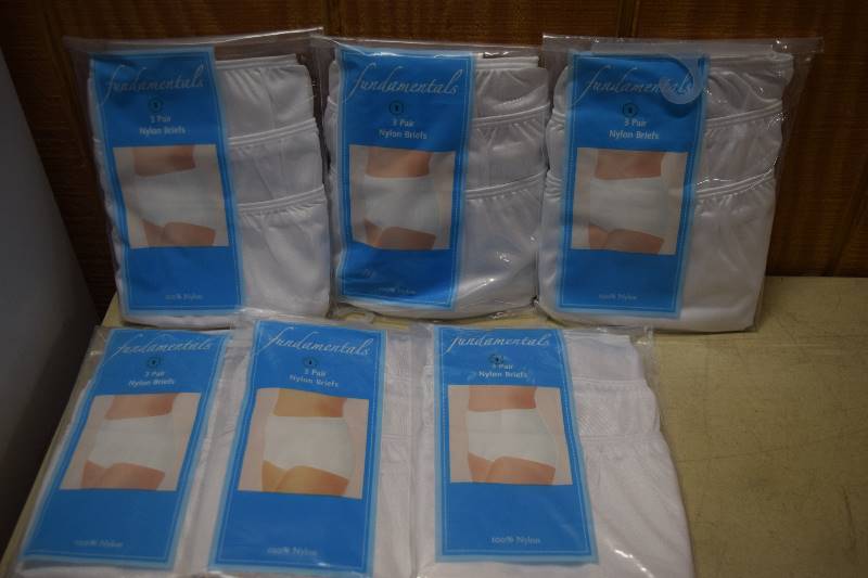 lot 160 image: 18 Pair Fundamentals Nylon Briefs