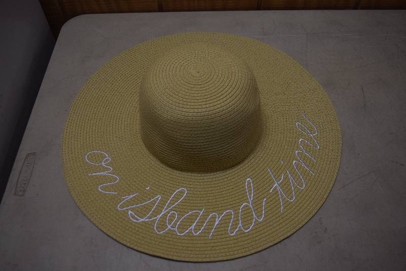 lot 213 image: J Crew Floppy Beach Hat