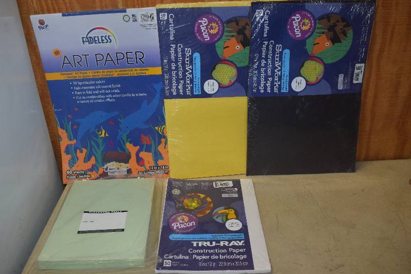 lot 222 image: Construction Paper