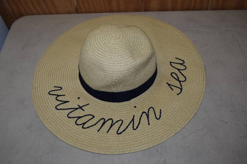 lot 212 image: J Crew Floppy Beach Hat