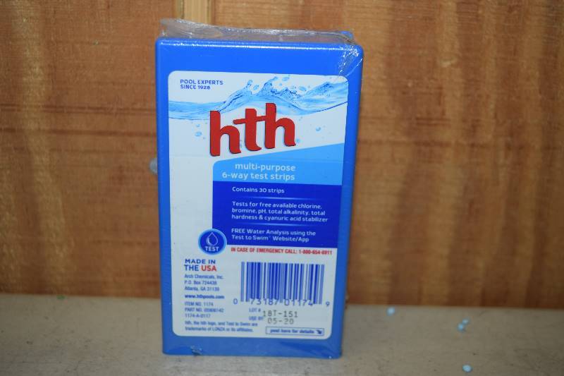 lot 234 image: 12 Boxes hth Multi-Purpose 6 Way Test Strips