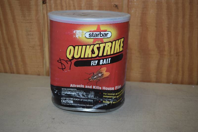 lot 236 image: 5 Pound Can Starbar Quikstrike Fly Bait