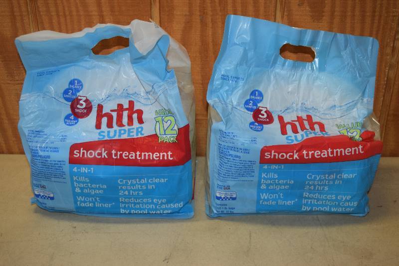 lot 227 image: 24 Bags hth Super Shock Treatment