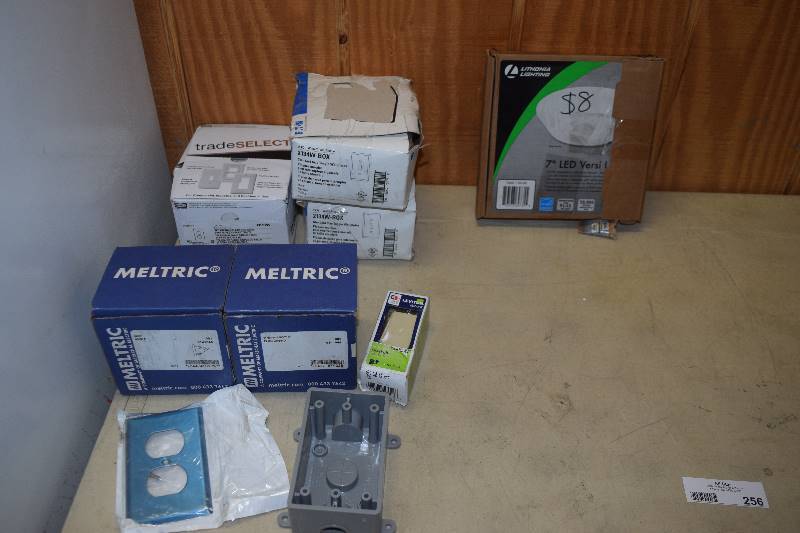lot 256 image: Electrical Supplies