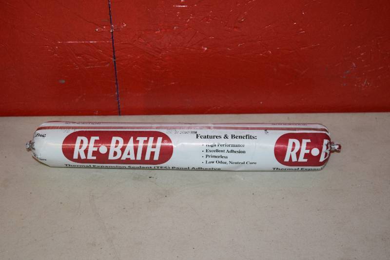 lot 423 image: 16 Tubes Re-Bath Thermal Expansion Sealant
