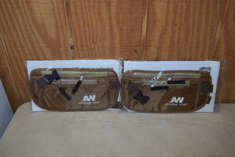 lot 480 image: 2 Advantage World RFID Money Belts