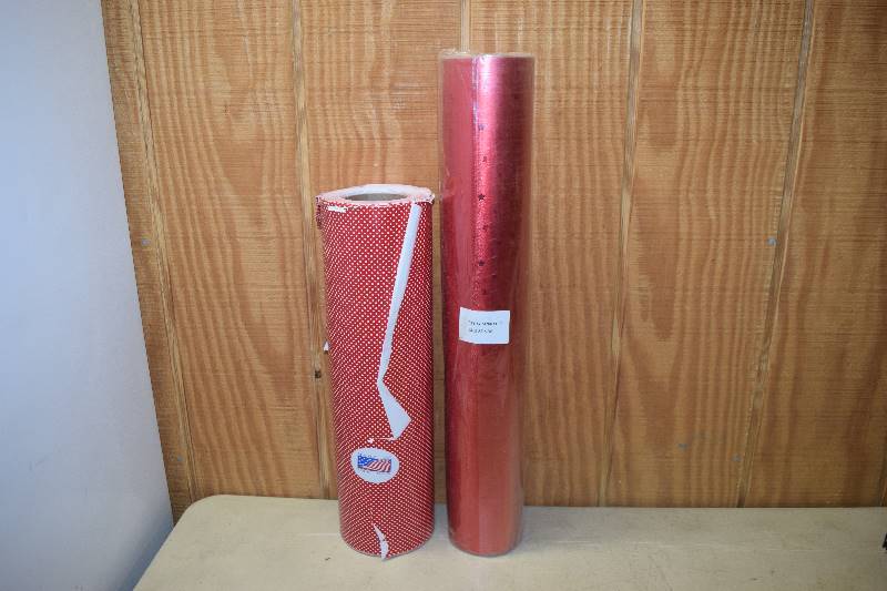 lot 498 image: 2 Huge Rolls Wrapping Paper