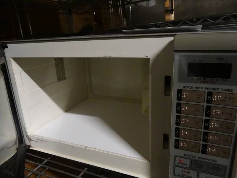 lot 9297 image: Panasonic Microwave Model # NE-8051AR 120V