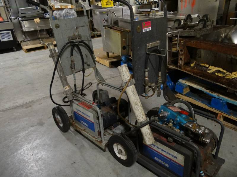 lot 9330 image: 2 Porta-Washer Power Sprayer Model # P