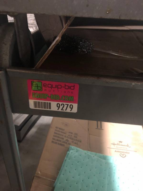 lot 9279 image: Rolling Cart 4- Wheel