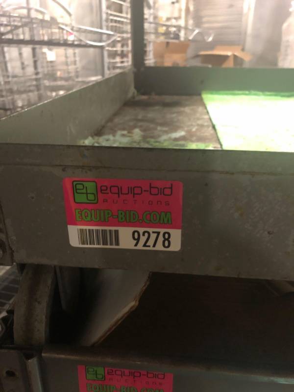 lot 9278 image: Rolling Cart 4- Wheel