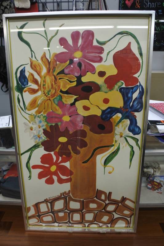 lot 3071 image: Turner Autumn Floral Picture