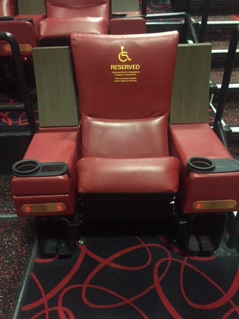 lot 6 image: VIP Cinema Next Gen 2 Single Theater Chair