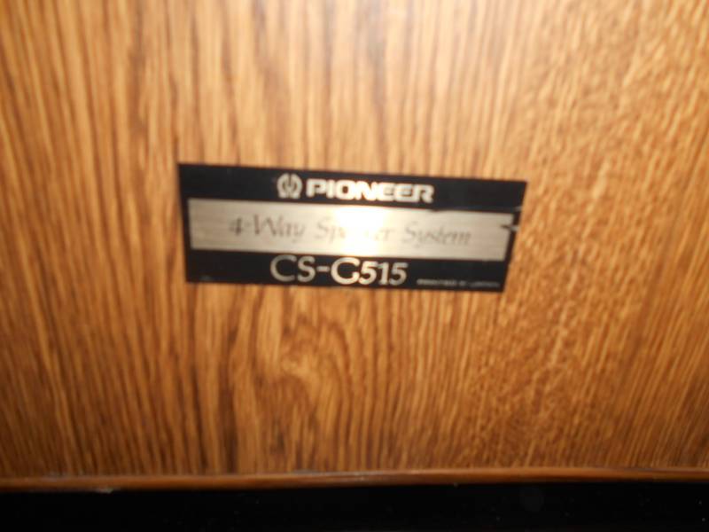 pioneer cs g515 speakers