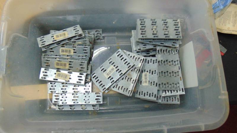 lot 7345 image: framing nail plates