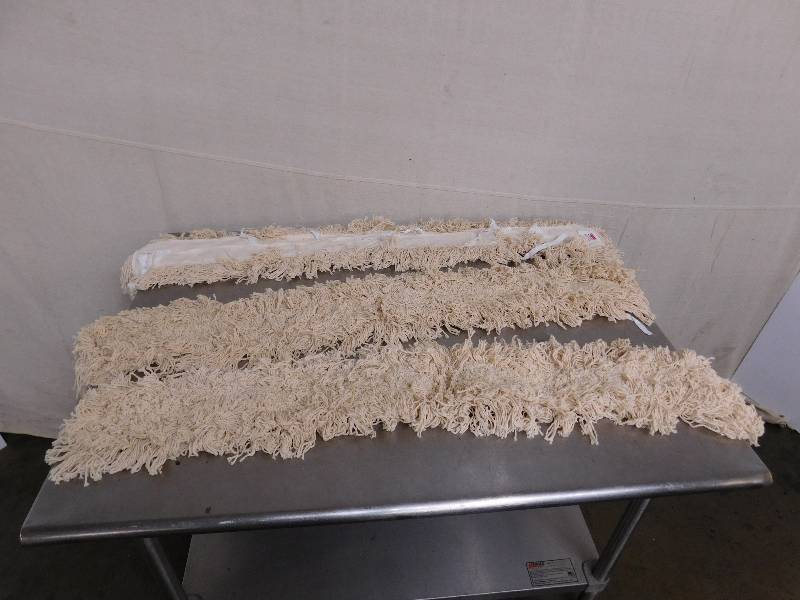 lot 1017 image: 3 Rubbermaid Mop Heads