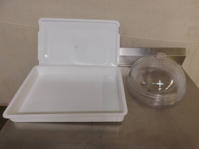 lot 2568 image: Choice Plastic Container and Plastic Food Guards