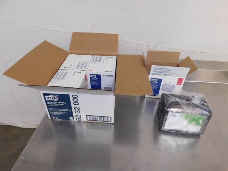 lot 2600 image: 4 Tork Napkin Dispensers