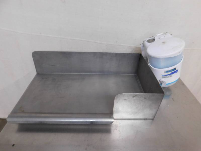 lot 2607 image: Stainless Steel Shelf and Ecolab