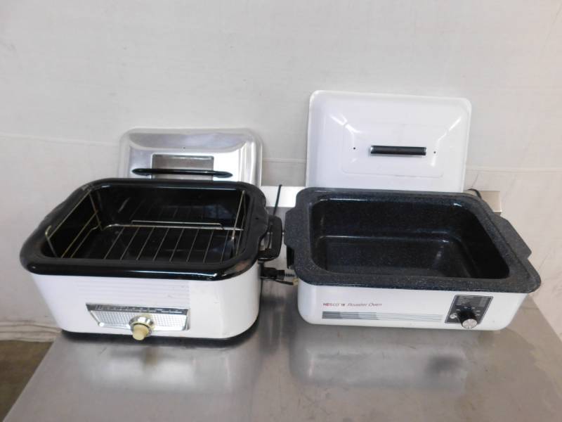 lot 25 image: Nesco 18 Roaster Oven and WestingHouse Roasting Oven