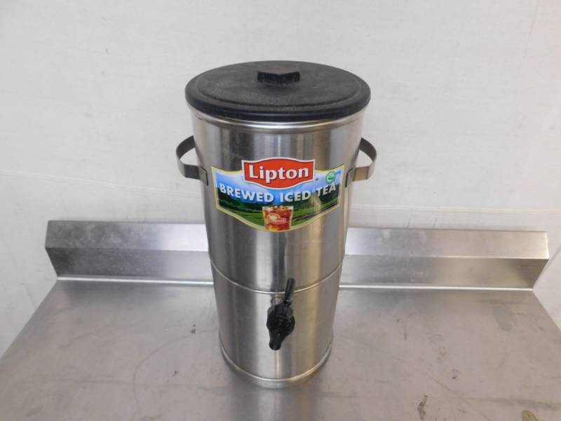lot 37 image: Stainless Steel Beverage Dispenser