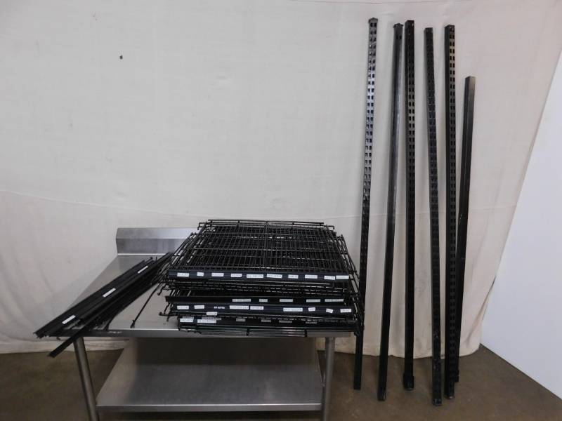 lot 10 image: Walk In Cooler Display Racking
