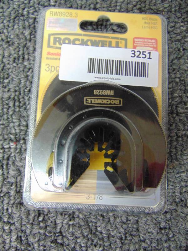 lot 3251 image: Rockwell Sonic Blade - 3 pc. - New