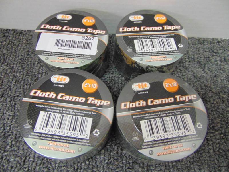 lot 3262 image: Cloth Camo Tape - New
