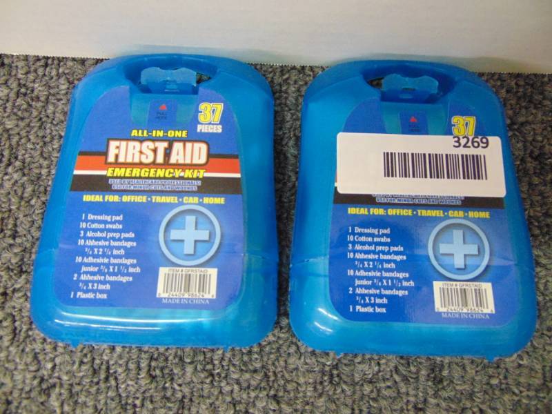 lot 3269 image: First Aide Emergency Kit - New