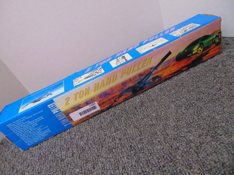 lot 3283 image: 2 Ton Hand Puller - NIB