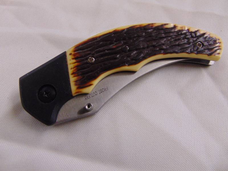lot 3374 image: Frost Cutlery Bone Handled Knife -&nbsp NIB