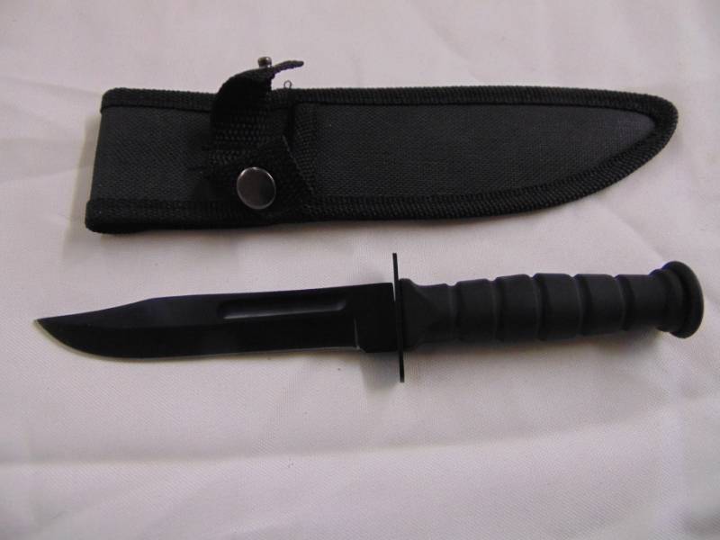 lot 3381 image: SMALL SURVIVAL KNIFE IN CASE -&nbsp NIB