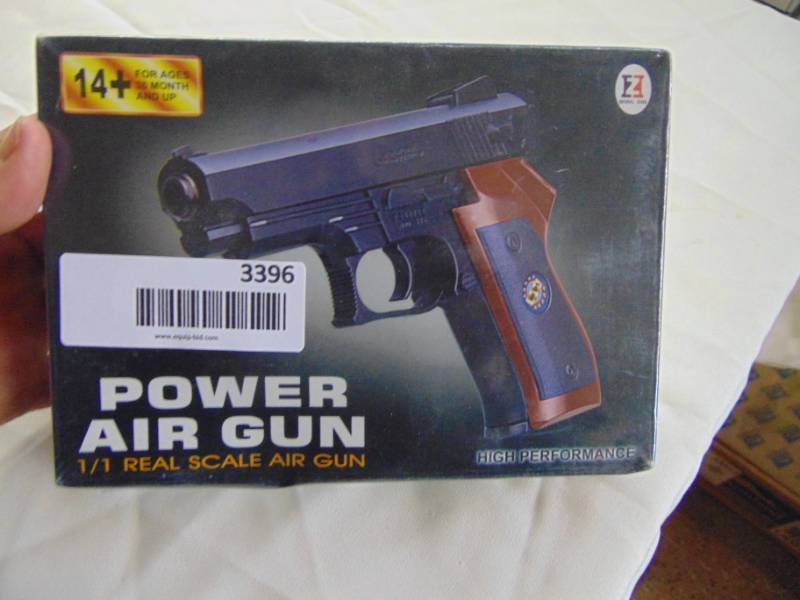 lot 3396 image: HIGH PERFORMANCE POWER AIR GUN -&nbsp NIB