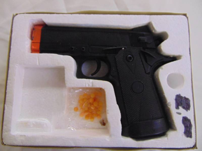 lot 3399 image: HUADACHENG P.892 6MM BB AIR SOFT GUN - NIB