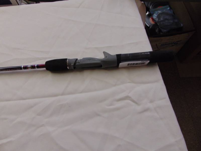 lot 3418 image: ROD ONLY -- ZEBCO SLING SHOT RED